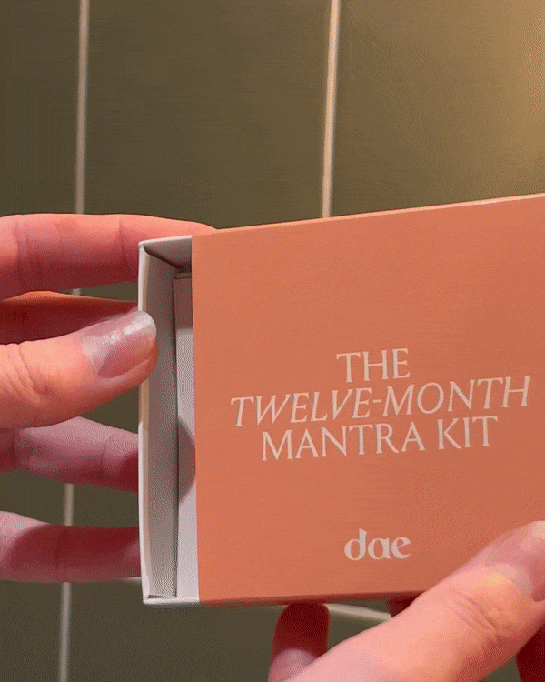 The Twelve Month Mantra Kit