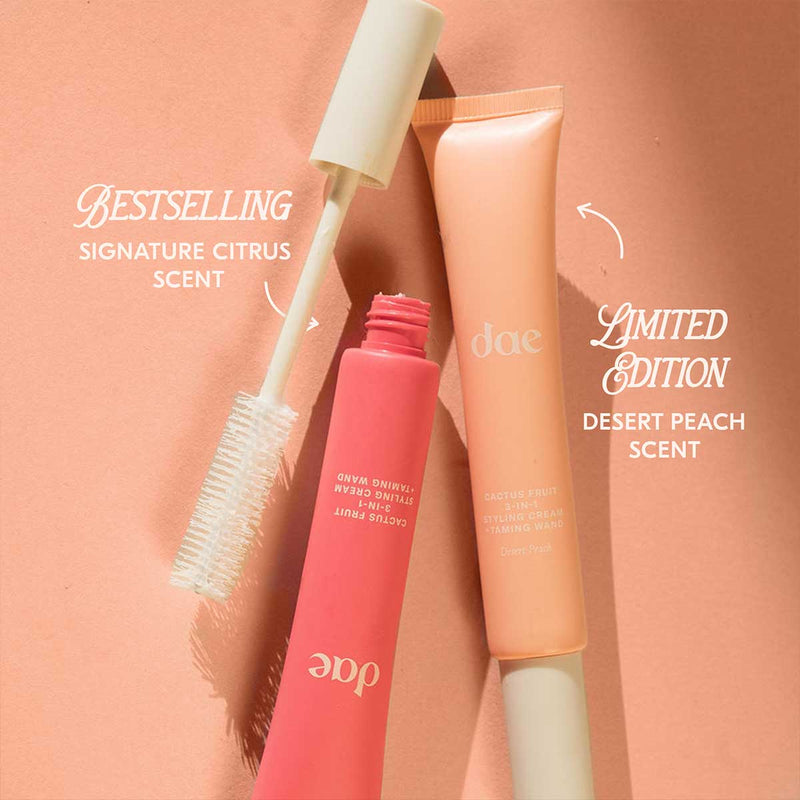 Cactus Fruit 3-in-1 Styling Cream + Taming Wand - Desert Peach Scent