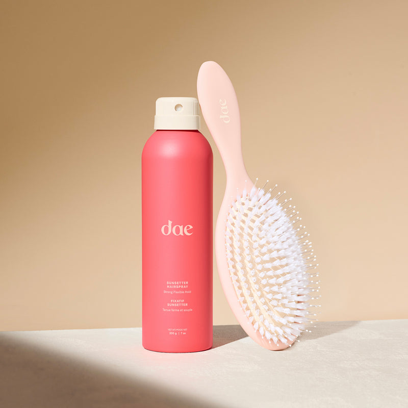 Sunsetter Hairspray & Vegan Brush Duo