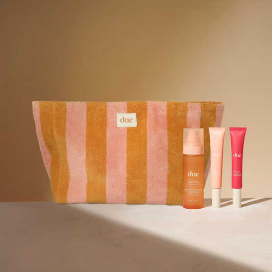 Limited Edition! Desert Peach & Cosmetics Bag Bundle